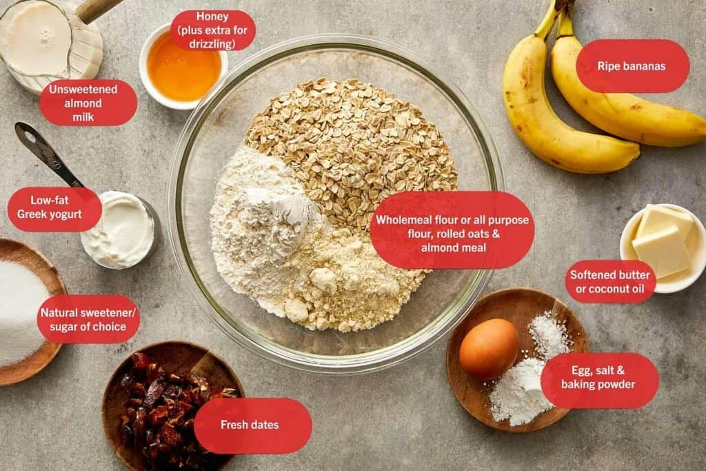 Ultimate Grab-and-Go Healthy Banana Oat Muffins — the 10-Minute Blend…