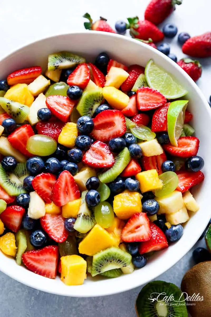 You Won't Believe This 10-Minute Honey Lime Fruit Salad That Tastes Like Summer!