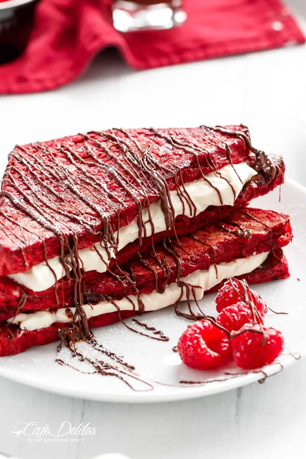 Red Velvet French Toast That Breaks The Internet: Yes, It's Stuffed W…